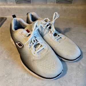 Skechers Mens SHOES Size 12 51364 WHITE GRAY BLACK Sketch-Knit Shoes!